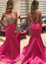 Load image into Gallery viewer, Mermaid-Evening-Dress

