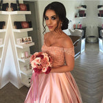 Load image into Gallery viewer, pink-wedding-dresses-2019-for-bride
