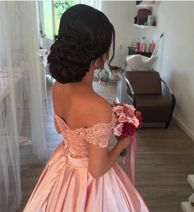 Off-Shoulder-Quinceanera-Dresses-Pink-Ballgowns-For-Sweet-16