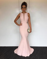 Load image into Gallery viewer, Pearl-Pink-Prom-Dresses
