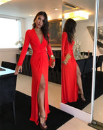 Afbeelding in Gallery-weergave laden, Prom-Dresses-Red
