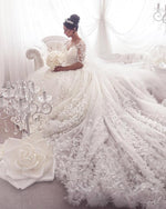 Cargar imagen en el visor de la galería, Wedding-Dresses-With Sleeves
