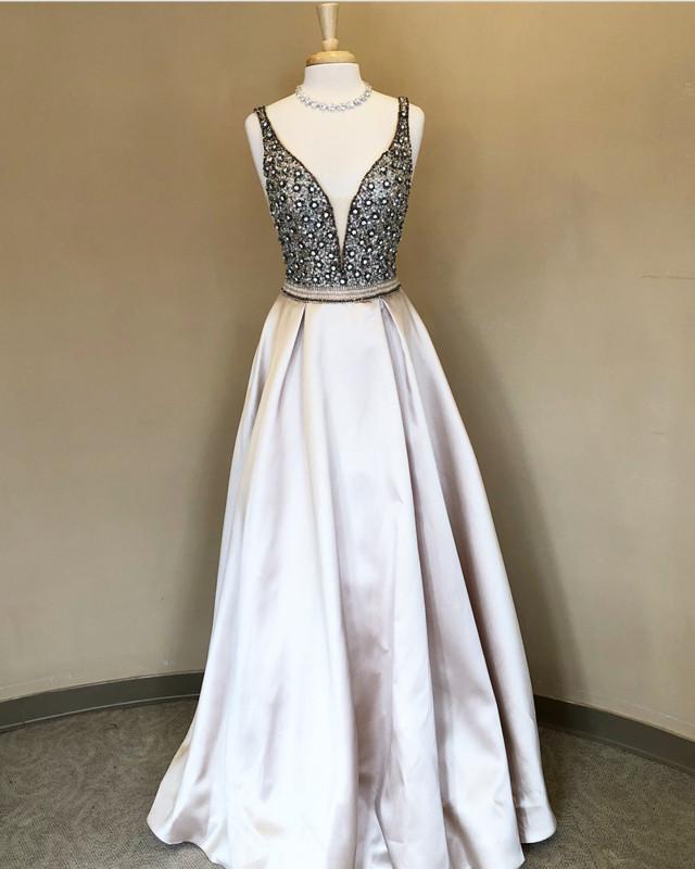 Silver-Prom-Dresses