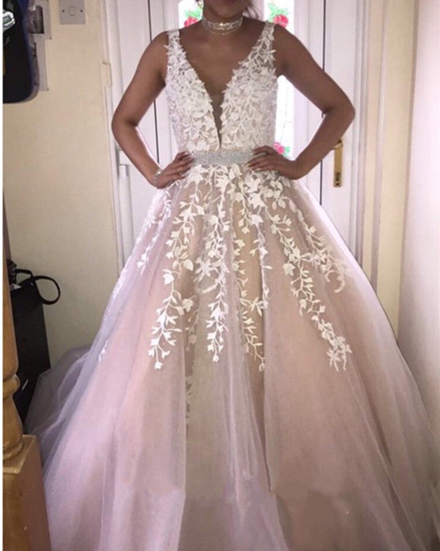 Champagne-Quinceanera-Dresses