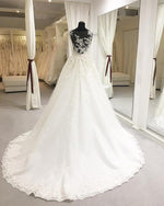 Cargar imagen en el visor de la galería, Vintage-Wedding-Dress-For-Bride
