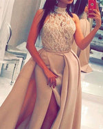 Load image into Gallery viewer, Split-Prom-Dresses
