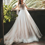 Load image into Gallery viewer, Gorgeous-Satin-Sweetheart-Corset-Bridal-Dresses-Vestidos-de-Novias-2019
