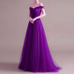 Cargar imagen en el visor de la galería, purple evening dresses
