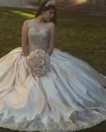 Load image into Gallery viewer, Satin-Quinceanera-Dresses
