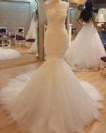 Afbeelding in Gallery-weergave laden, Lace-Wedding-Mermaid-Dresses
