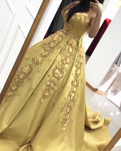 Gold-Quinceanera-Dresses-Ball-Gowns-For-Sweet-16-Party
