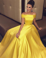 Load image into Gallery viewer, Gold-Prom-Dresses

