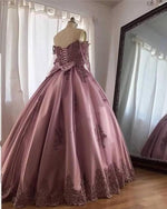 Cargar imagen en el visor de la galería, Amazing Lace Embroidery Long Sleeves Prom Dresses Off Shoulder
