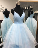 Load image into Gallery viewer, Light-Blue-Quinceanera-Dresses
