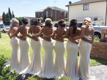 Load image into Gallery viewer, Elegant Lace Appliques Sweetheart Mermaid Bridesmaid Dresses
