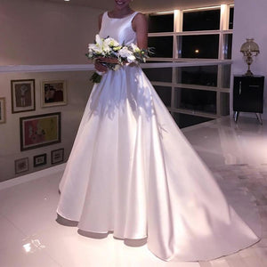 Satin-Wedding-Dresses