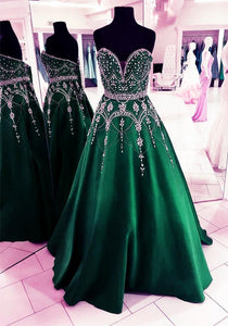 Emerald-Green-Ball-Gown-Prom-Dresses