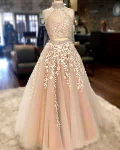 Champagne-Quinceanera-Dress