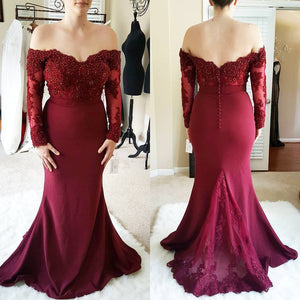 Long-Sleeves-Bridesmaid-Dresses