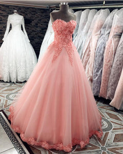 Quinceanera-Dresses-Coral