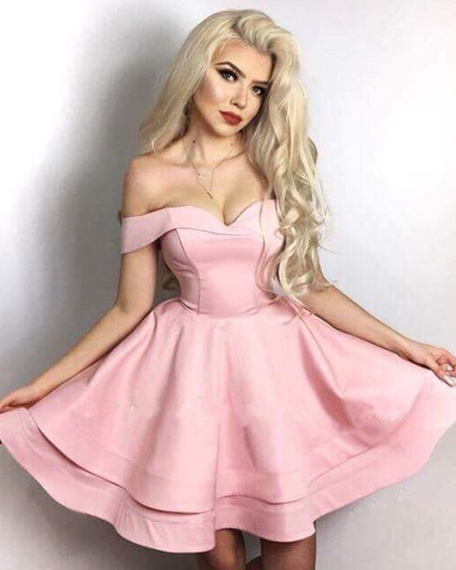 Blush-Homecoming-Dresses