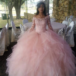 Load image into Gallery viewer, Sleeved-Quinceanera-Dresses
