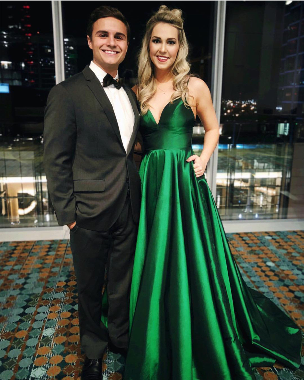 Evening-Dress-Green