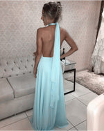Load image into Gallery viewer, Backless-Bridesmaid-Gowns
