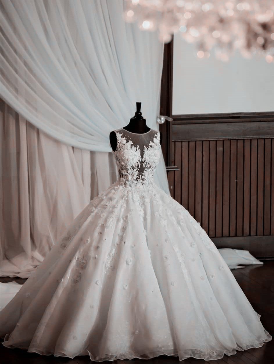 Lace-Ball-Gown-Wedding-Dress