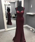Load image into Gallery viewer, Bridesmaid-Dress-Sequins
