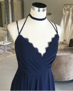Load image into Gallery viewer, Navy-Bridesmaid-Dresses

