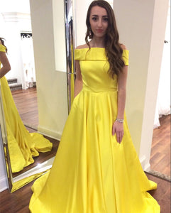 Yellow-Evening-Dresses