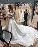 Load image into Gallery viewer, Sweep Train Wedding Dresses
