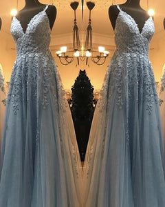 Light Blue Prom Dresses 2020