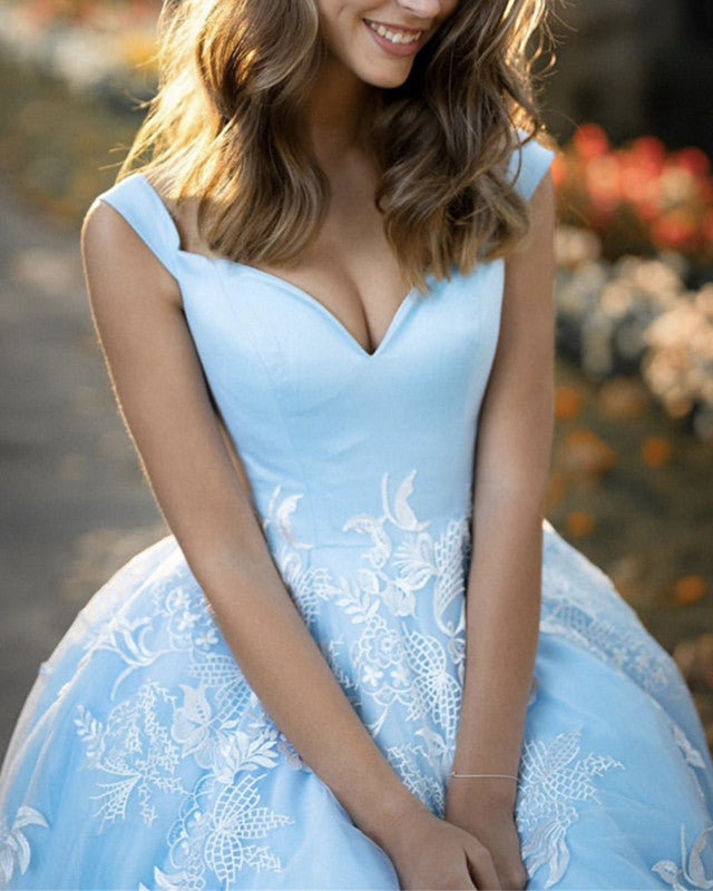 Light Blue Prom Dresses 2020