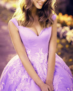 Cargar imagen en el visor de la galería, Lilac Prom Dresses 2020
