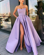 Load image into Gallery viewer, Long Lilac Prom Dresses 2020
