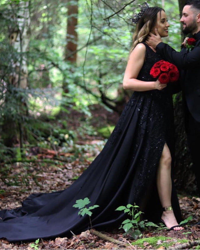 Elegant Formal Satin Gowns
