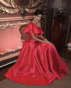 One Shoulder Prom Dress 2020