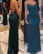 Afbeelding in Gallery-weergave laden, Satin Mermaid Dress
