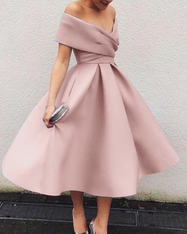 Pale Pink Homecoming Dresses