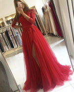 Afbeelding in Gallery-weergave laden, Red Prom Dresses 2020
