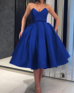 Afbeelding in Gallery-weergave laden, Royal Blue Ball Gown Homecoming Dresses 2019
