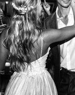 Load image into Gallery viewer, Boho Wedding Dresses V Neck Open Back

