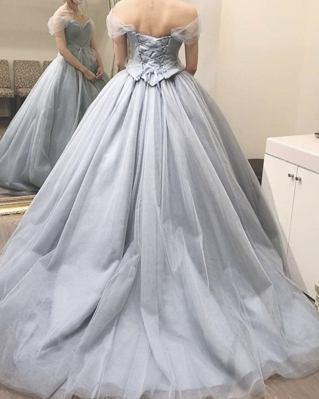 Silver Ball Gown