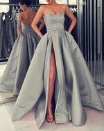Cargar imagen en el visor de la galería, Silver Prom Dresses 2020
