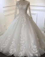 Load image into Gallery viewer, Vintage Wedding Dresses Long Sleeves 2020
