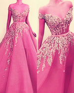 Cargar imagen en el visor de la galería, Pink Formal Dresses Tulle
