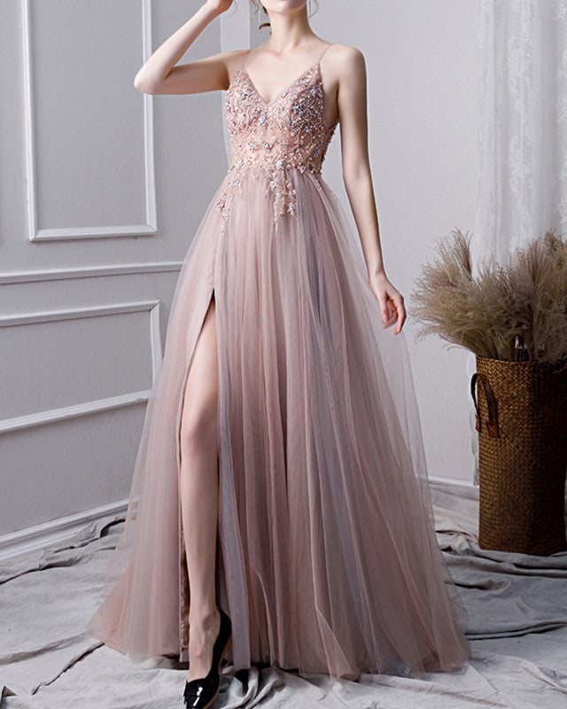 Beaded Evening Gown
