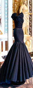 Unique Taffeta Mermaid Prom Evening Dresses 2017 Women's Couture Fashion